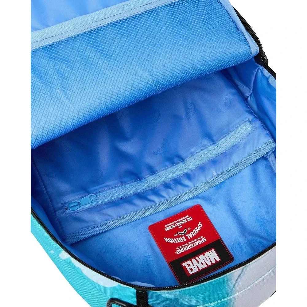Sprayground Marvel Ironheart Be Your Own Hero Special Edition Backpack Teal